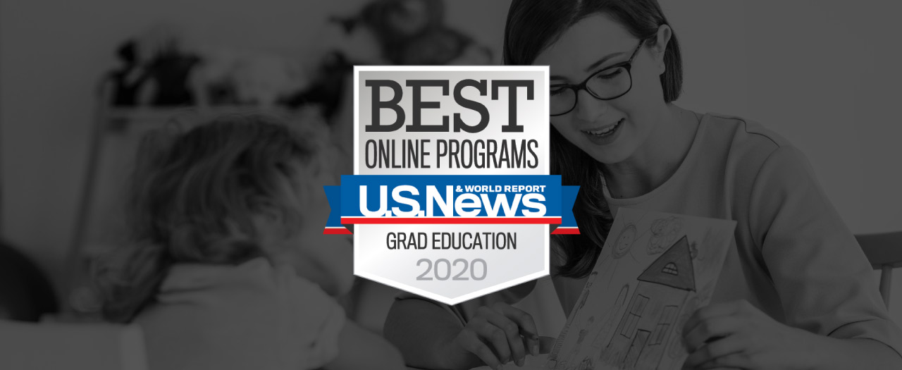 U.S. News Best Online Grad Education Program Badge