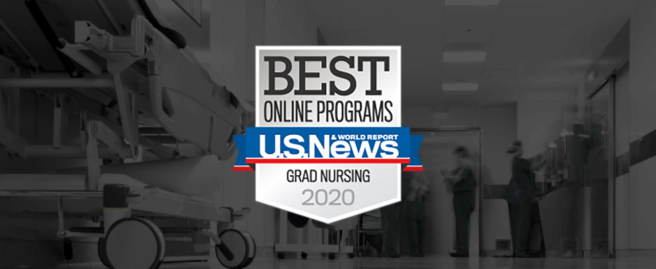 U.S. News & World Report Best Online Graduate Nursing Program badge