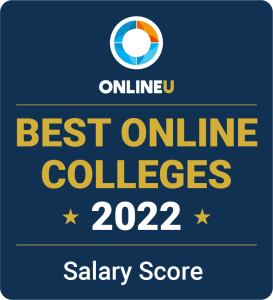 OnlineU Best Online Colleges 2022 Salary Score