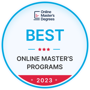 Online Master's Degrees Award